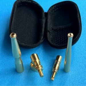 Copper 2 piece Travelers Tobacco Tools (420) in Zippered black Carrying case NEW